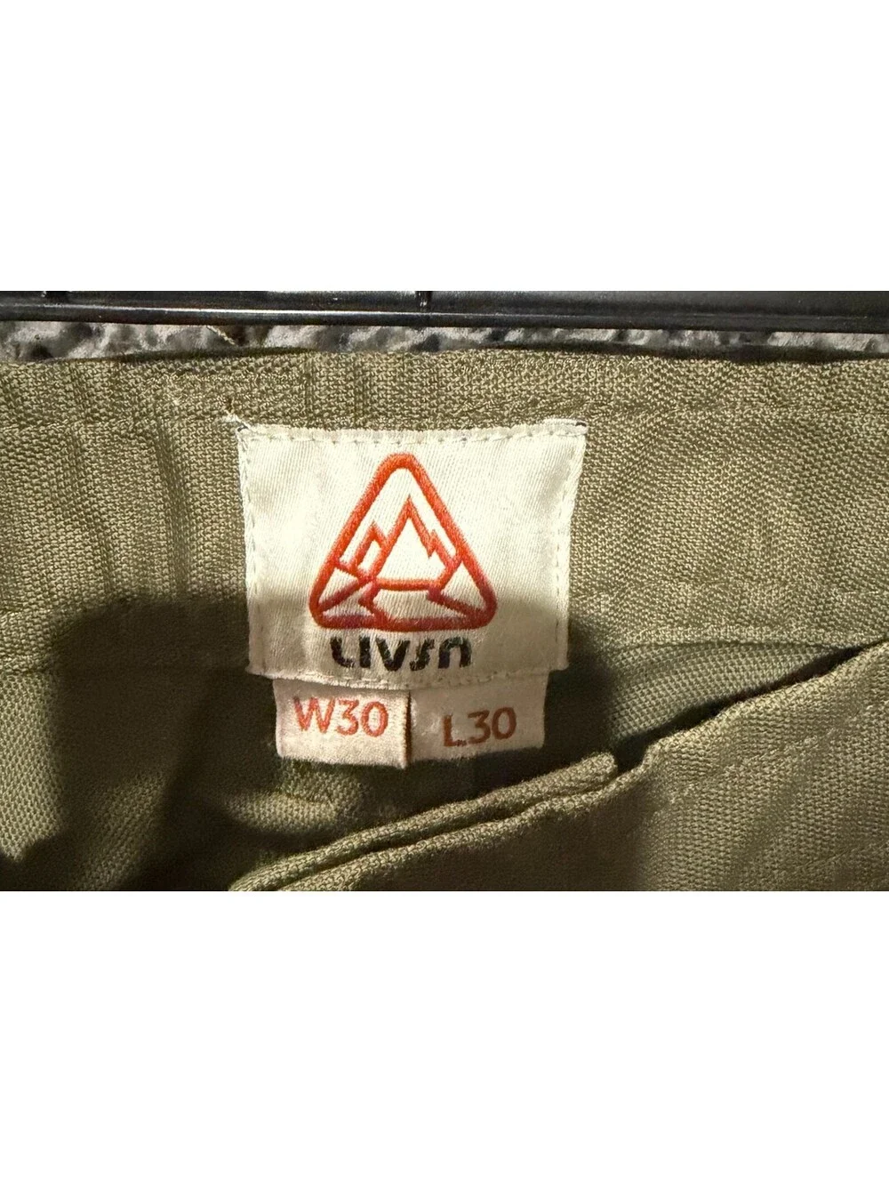 LIVSN Flex Canvas Pants - Brown - BOT010L-OLV- 30x 30 New with Tags $129 MSRP